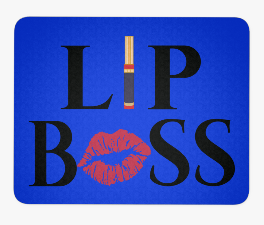 Lipsense Lip Boss White/blue - Graphic Design, HD Png Download