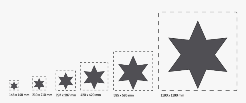 Music , Png Download - Estrellas Negras De Seis Puntas Para Pegar, Transparent Png