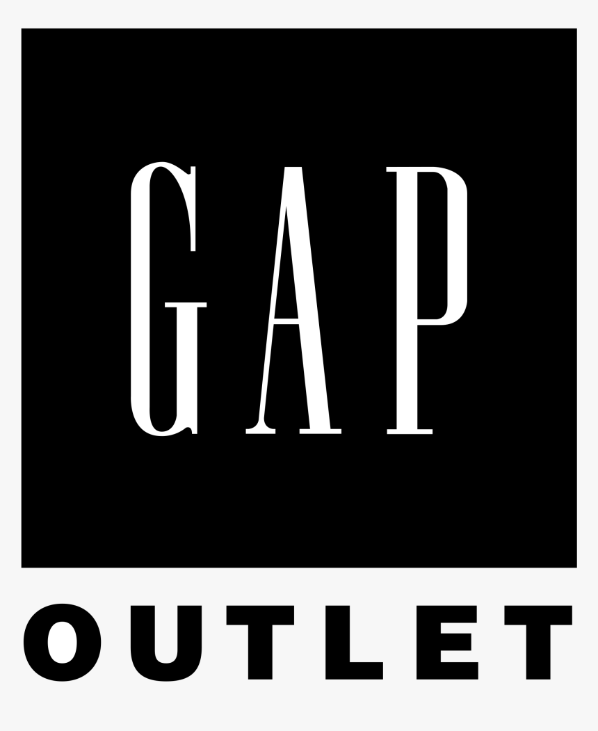 Gap White Logo Png, Transparent Png
