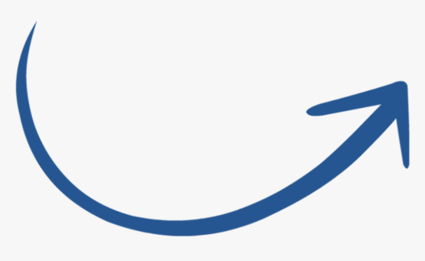 Resultado De Imagen Flecha - Flecha Curva Png Azul, Transparent Png