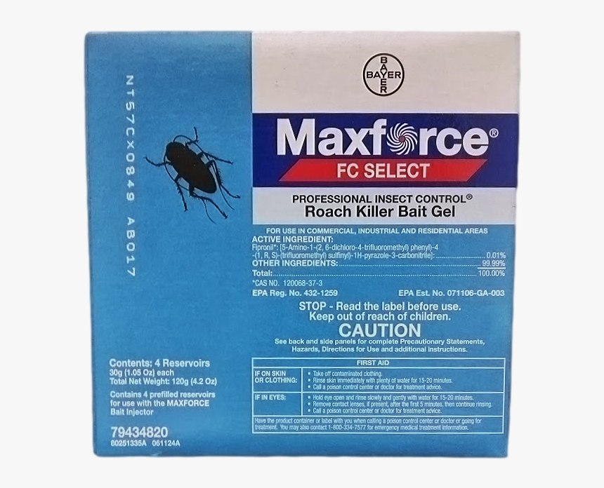 Maxforce Roach Killer Bait Gel, HD Png Download