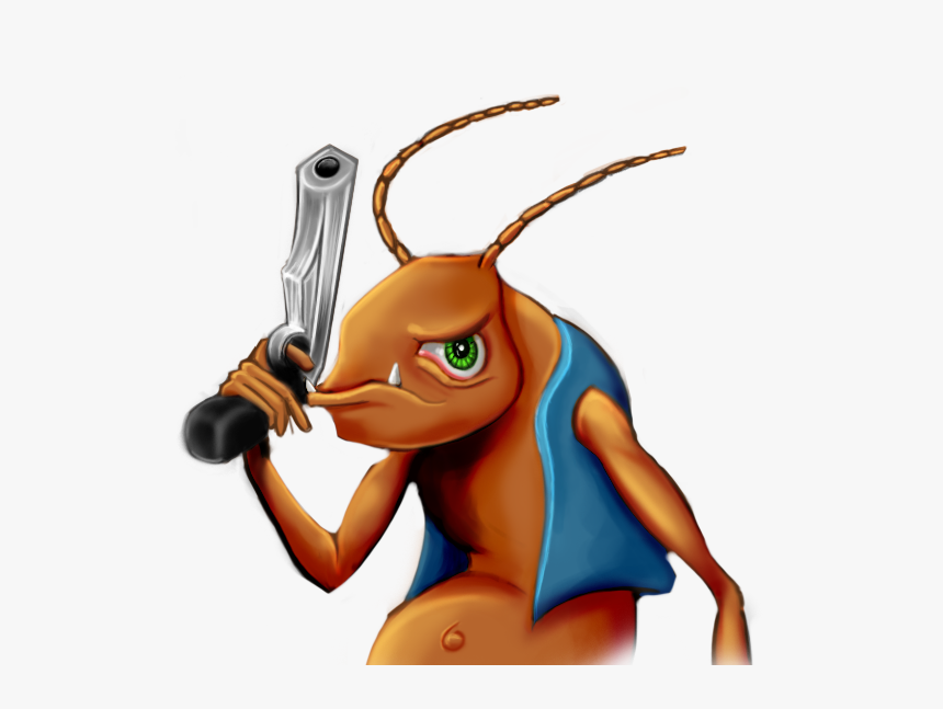 Roach02 - Cartoon, HD Png Download