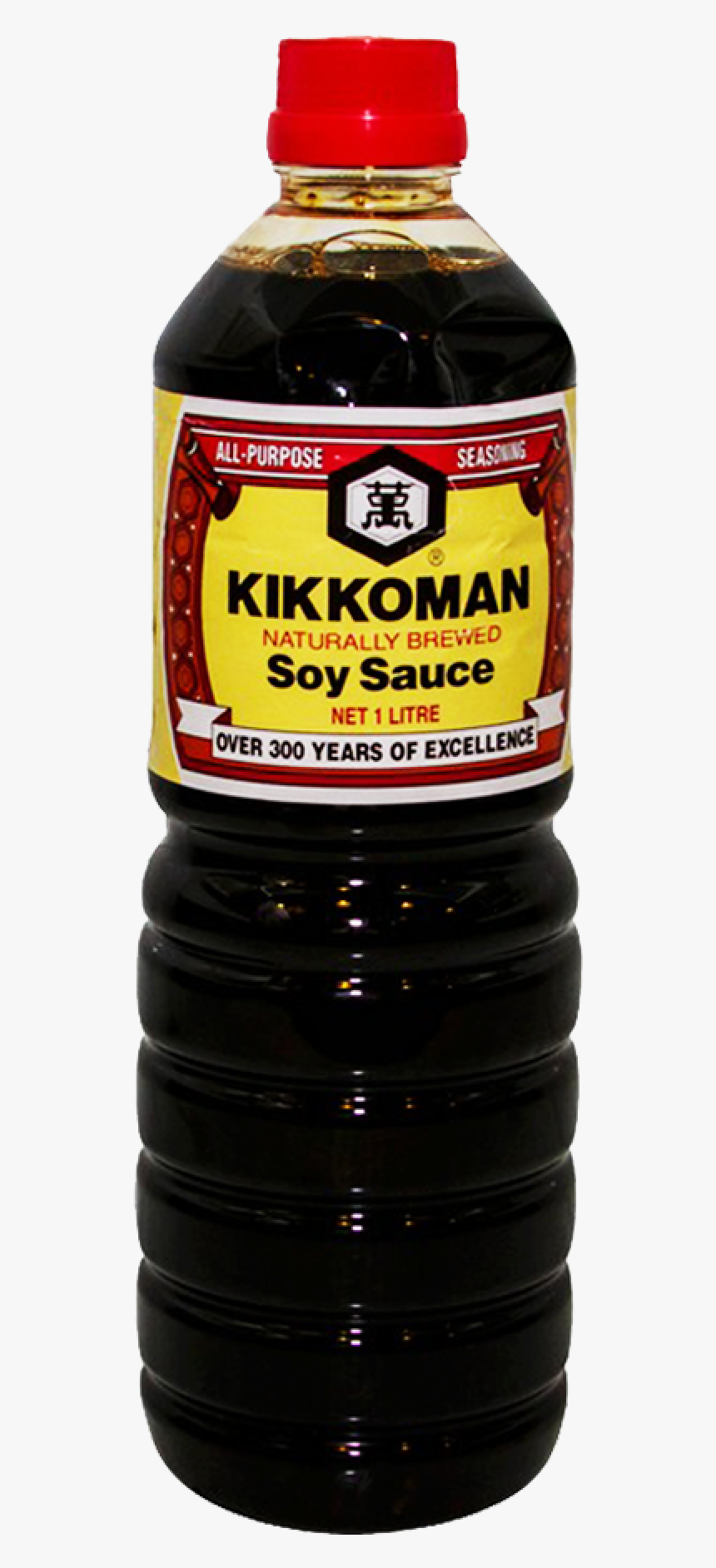 Kikkoman Soy Sauce 1 Ltr - Kikkoman, HD Png Download