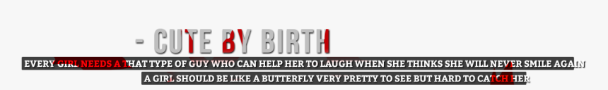 Girl Png Text Hd, Transparent Png