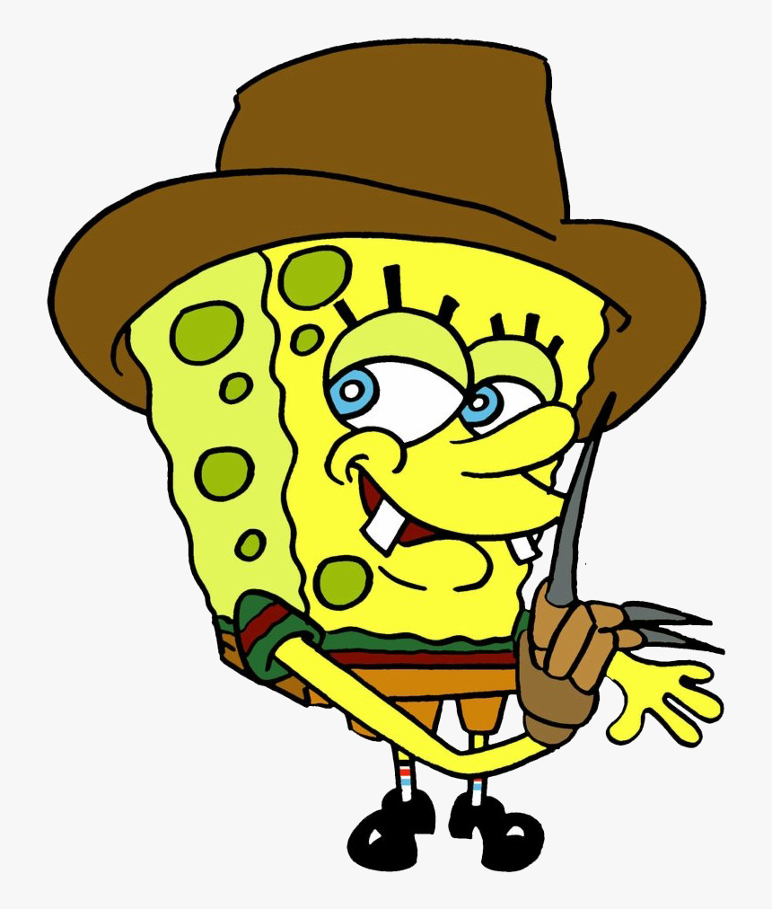 Spongebob Freddy Krueger, HD Png Download