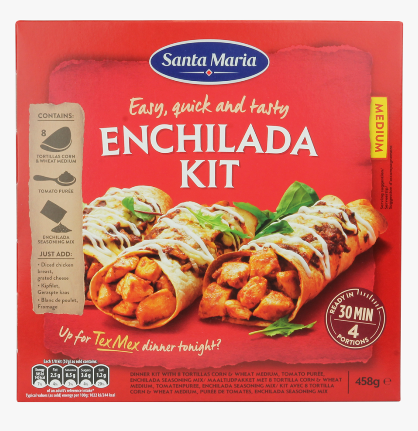 Enchilada Kit - Enchiladas Santa Maria, HD Png Download