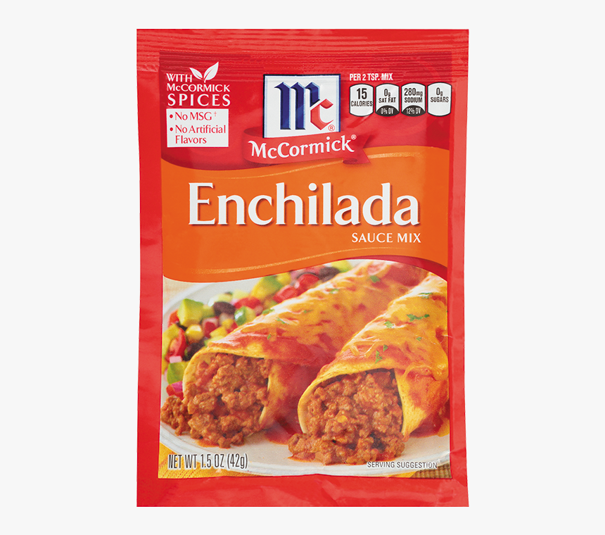 Enchilada Sauce Mix - Mccormick Enchilada Sauce, HD Png Download