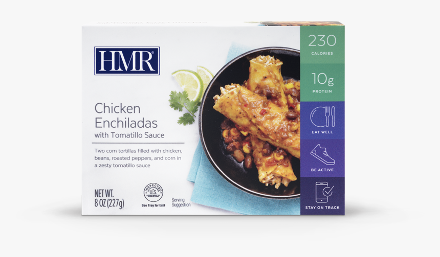 Chickenenchiladas Front Lr - Hmr Diet, HD Png Download