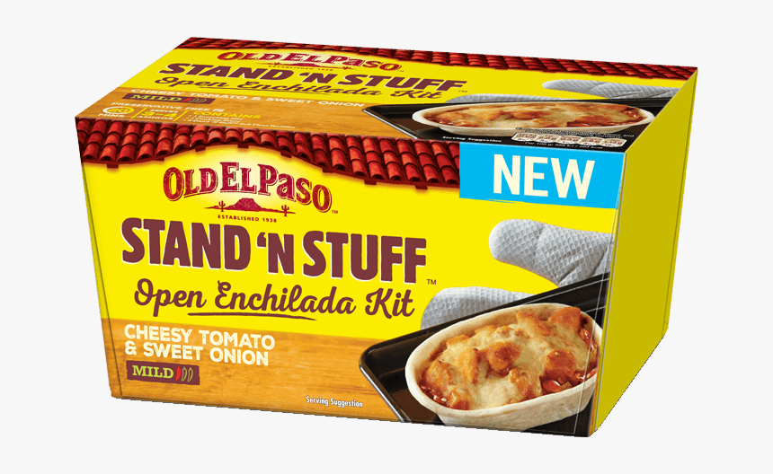 Sns Open Enchilada Kit - Old El Paso Stand And Stuff Enchiladas, HD Png Download