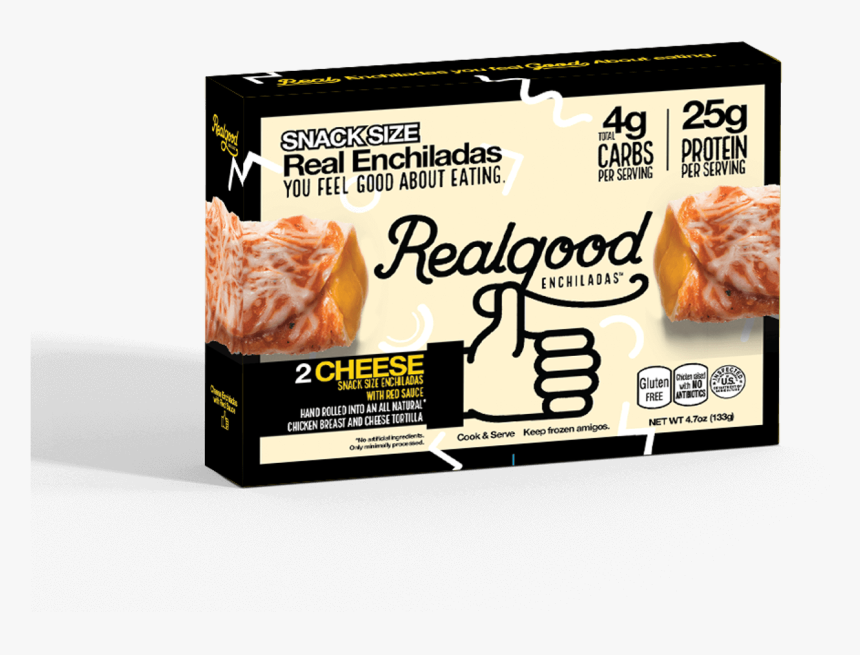 Transparent Enchilada Png - Real Good Cheese Enchiladas, Png Download