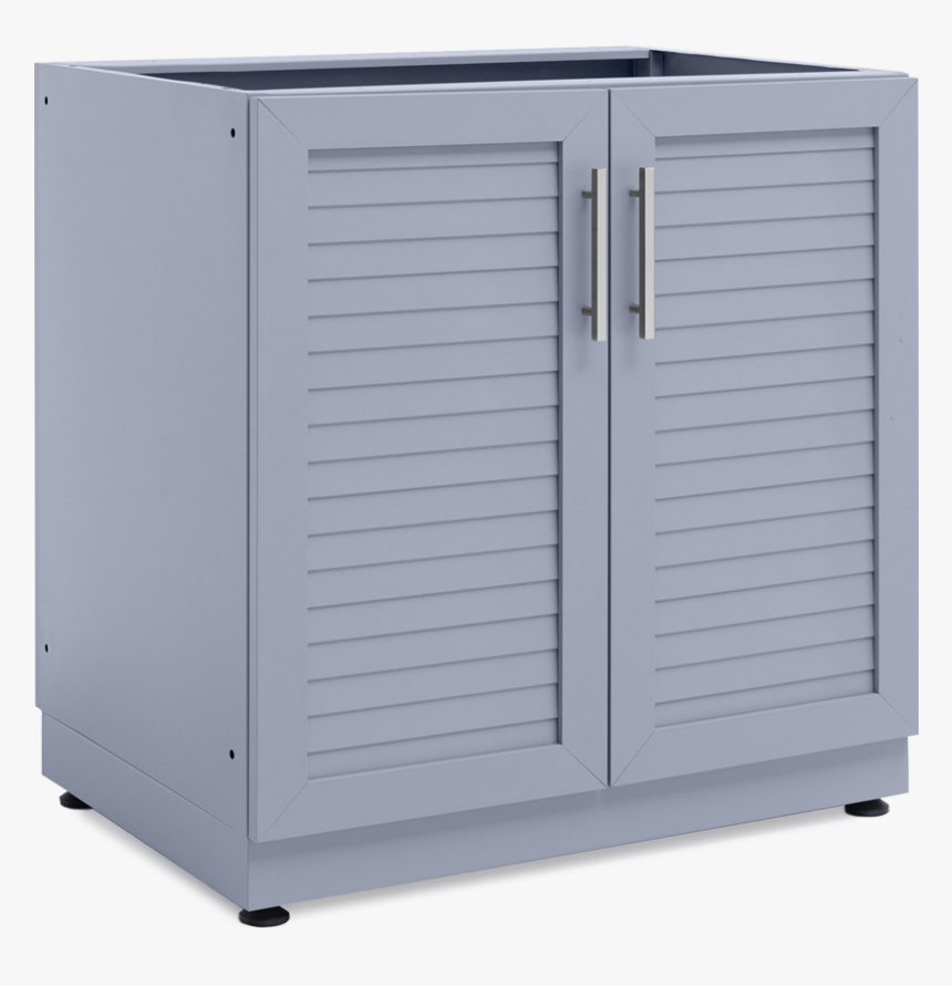 2 Door Cabinet In Aluminum Series - Outdoor Cabinets, HD Png Download