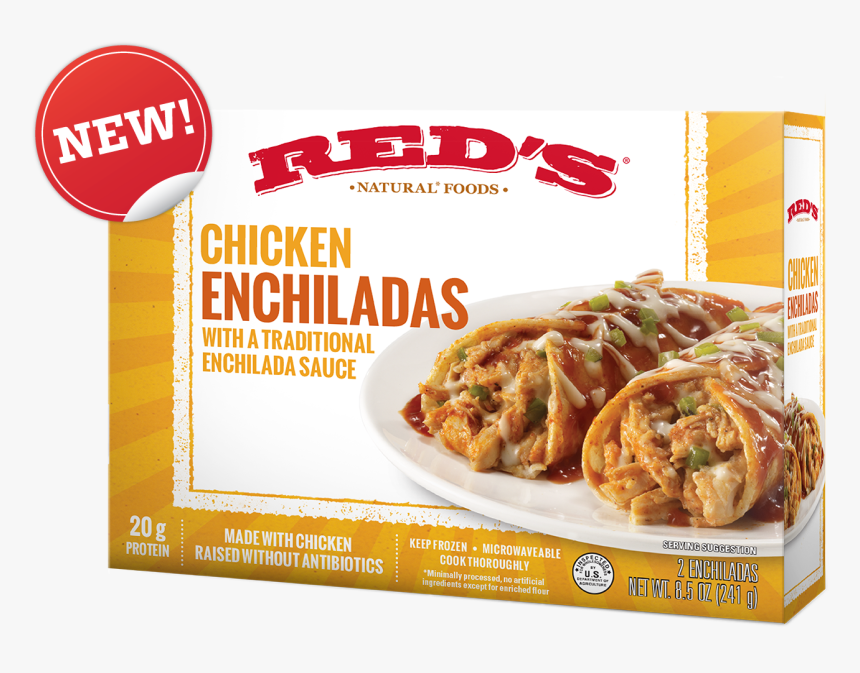 Reds Chicken Cheddar Enchiladas, HD Png Download