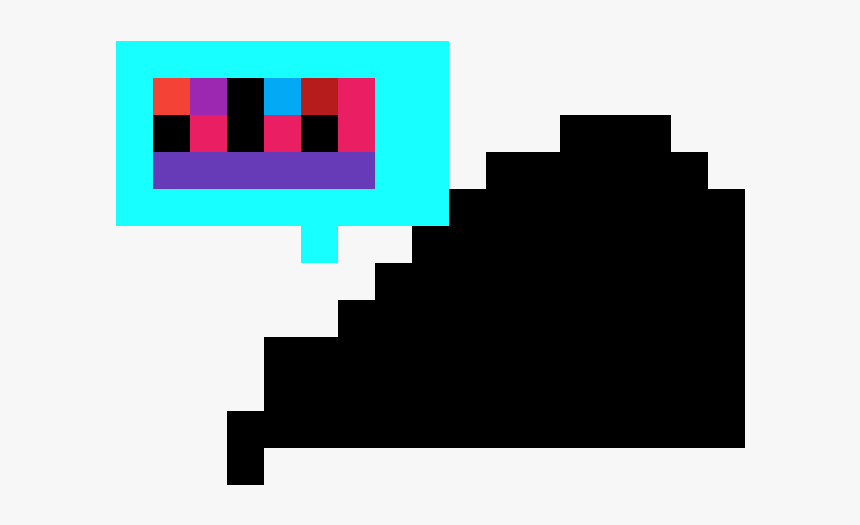 Uzay Gemisi Pixel Png, Transparent Png