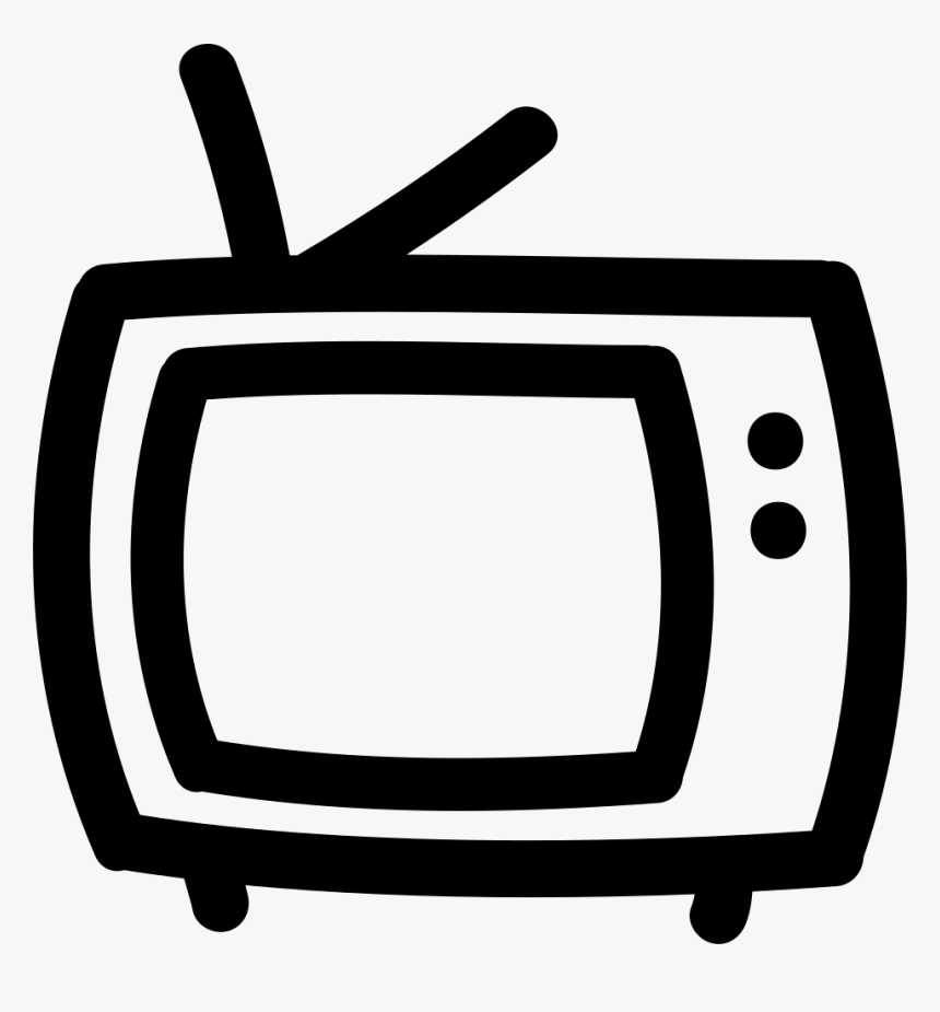 Tv Outline Png, Transparent Png