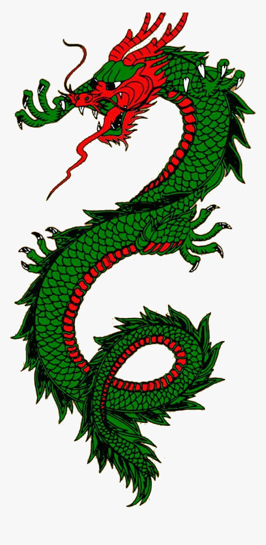 Chinese Dragon Tattoo Transparent, HD Png Download