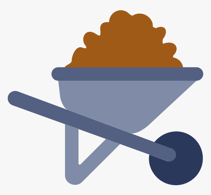 Transparent Country Girl Clipart - Cartoon Wheelbarrow Png, Png Download