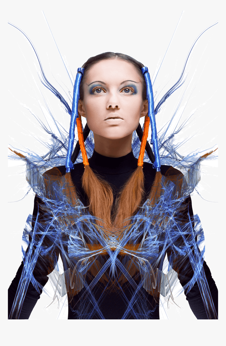 Futuristicgirl Fujifilm Membranes Transparant Background - Futuristic Girl Png, Transparent Png