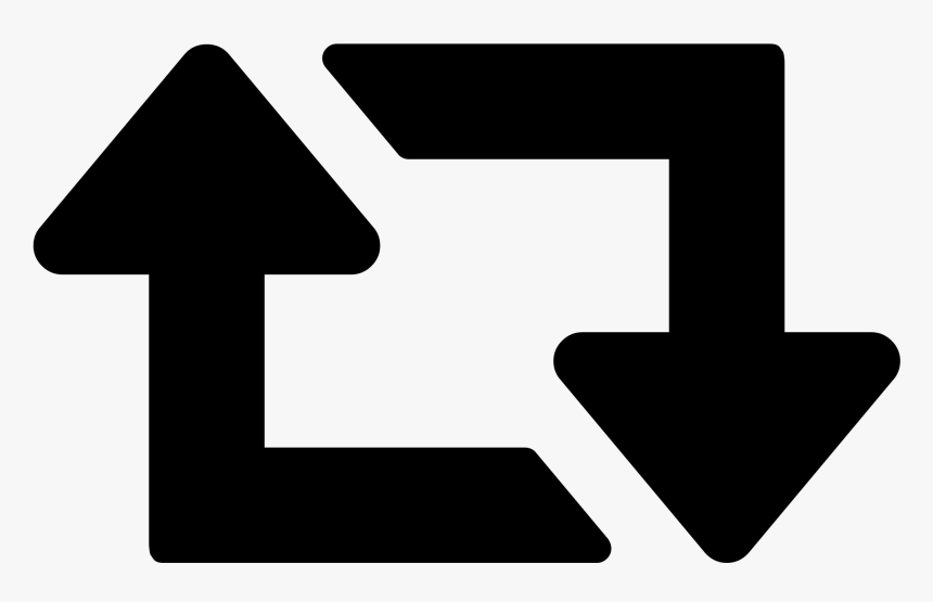 Retweet Font Awesome - Retweet Icon Png, Transparent Png