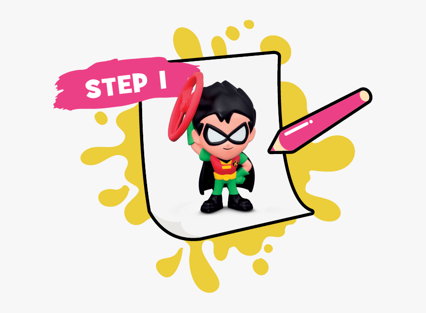 Teen Titans Go Robin Mcdonalds Toy, HD Png Download