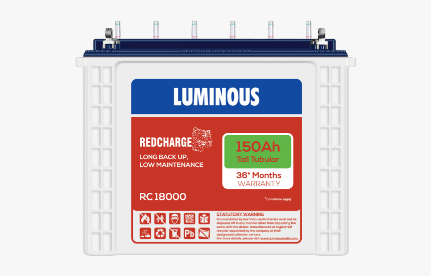 Luminous 200ah Battery Price, HD Png Download