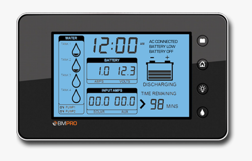 Rv Battery Monitor Trek - Battery Monitor, HD Png Download