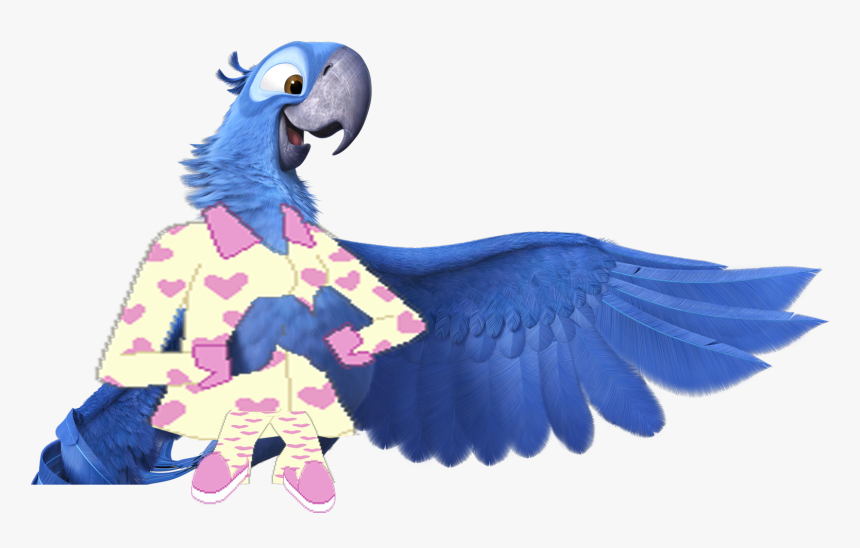 Blu Slumber Party - Blue Bird On Rio, HD Png Download