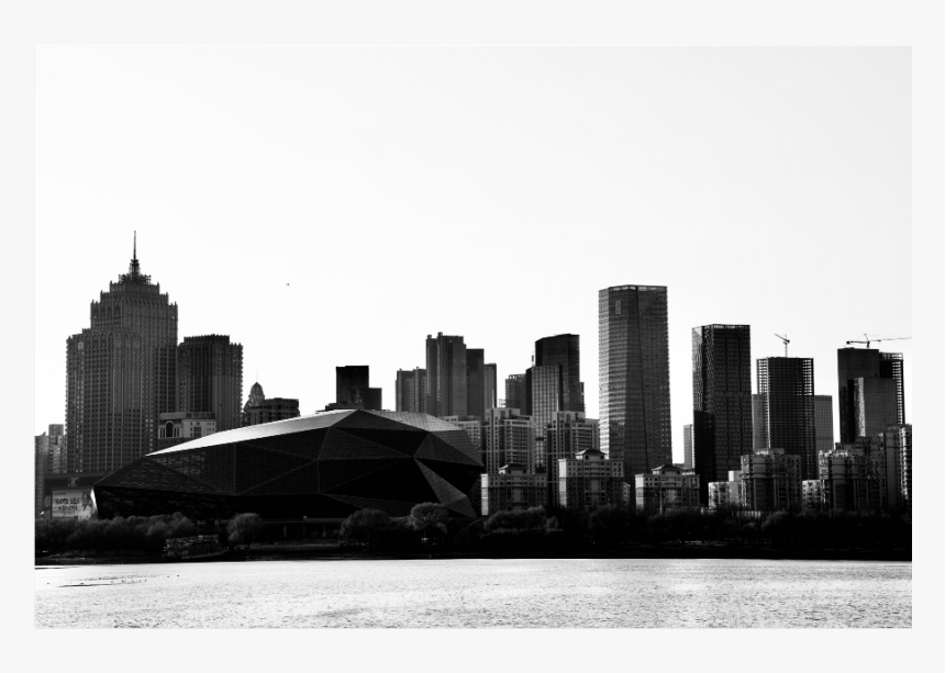 #ftestickers #city #background - Commercial Building, HD Png Download