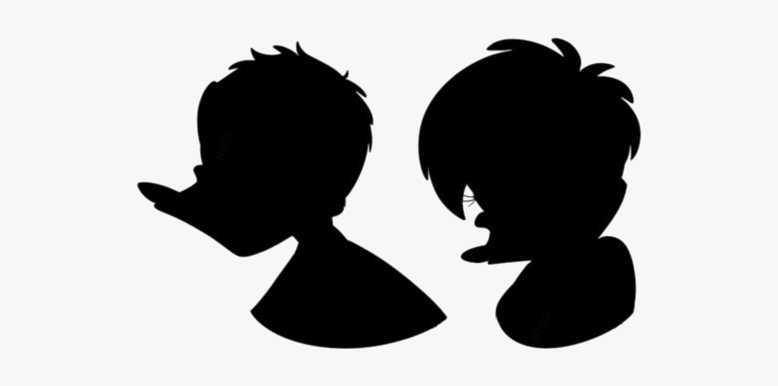 Hot Dog Daisy Duck Png Hd Image - Silhouette, Transparent Png