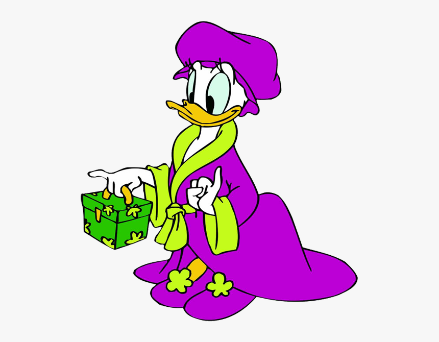 Daisy Duck Clipart - Daisy Duck Robe, HD Png Download