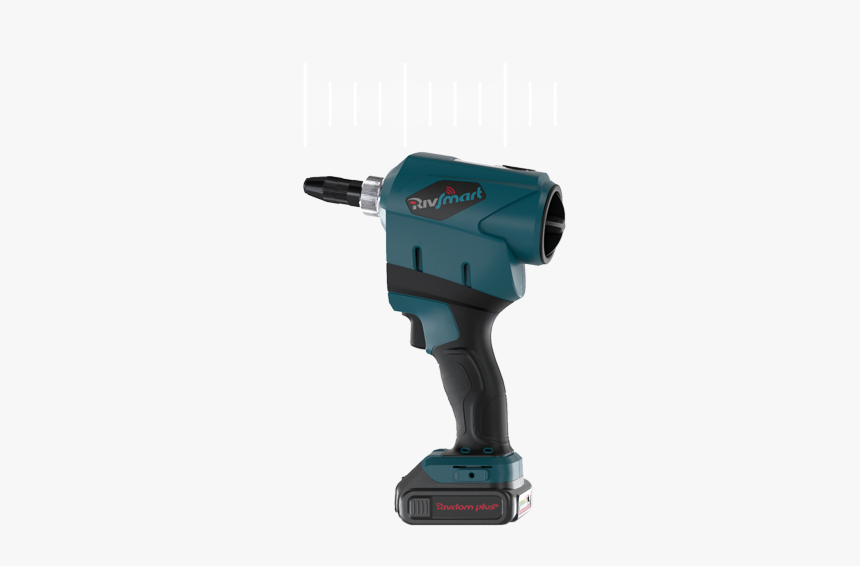 The Battery Riveter Rivsmart Has Very Compact Dimensions - Impact Wrench, HD Png Download