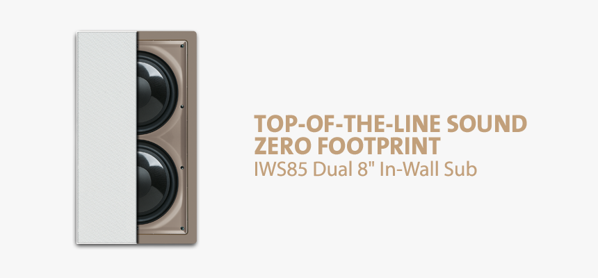 Iws85 Inwall Subwoofer - Subwoofer, HD Png Download