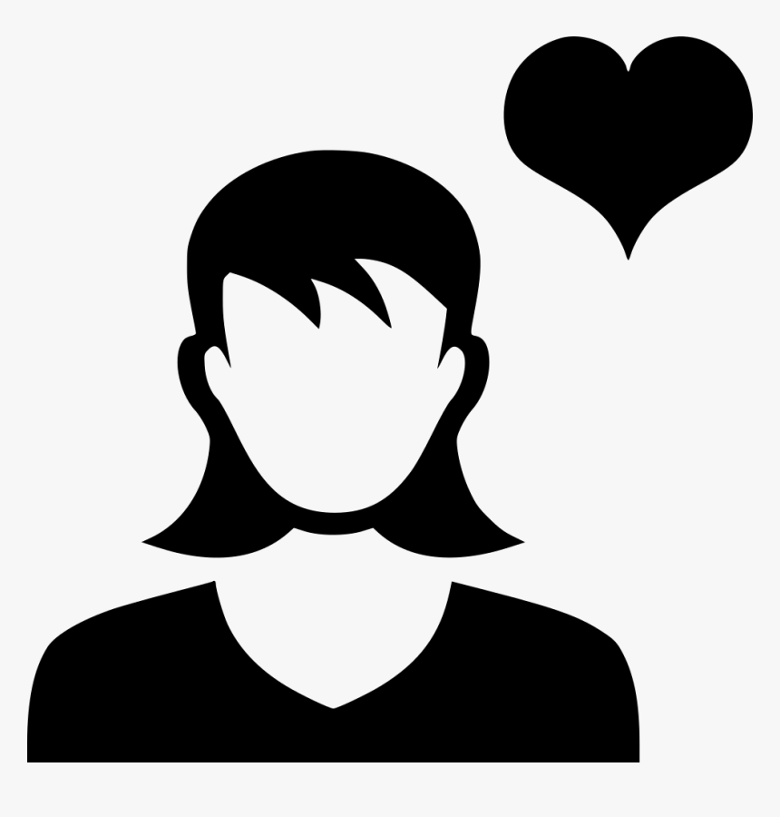Female Love Like Favorite Friend - Friend Icon No Png, Transparent Png