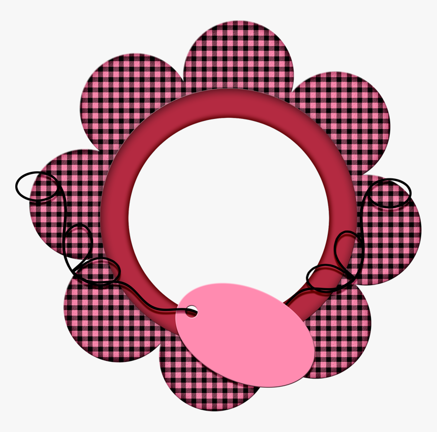 B *✿* Tags, Picture Frames, Clip Art, Sugar Lace - Pink Christening, HD Png Download