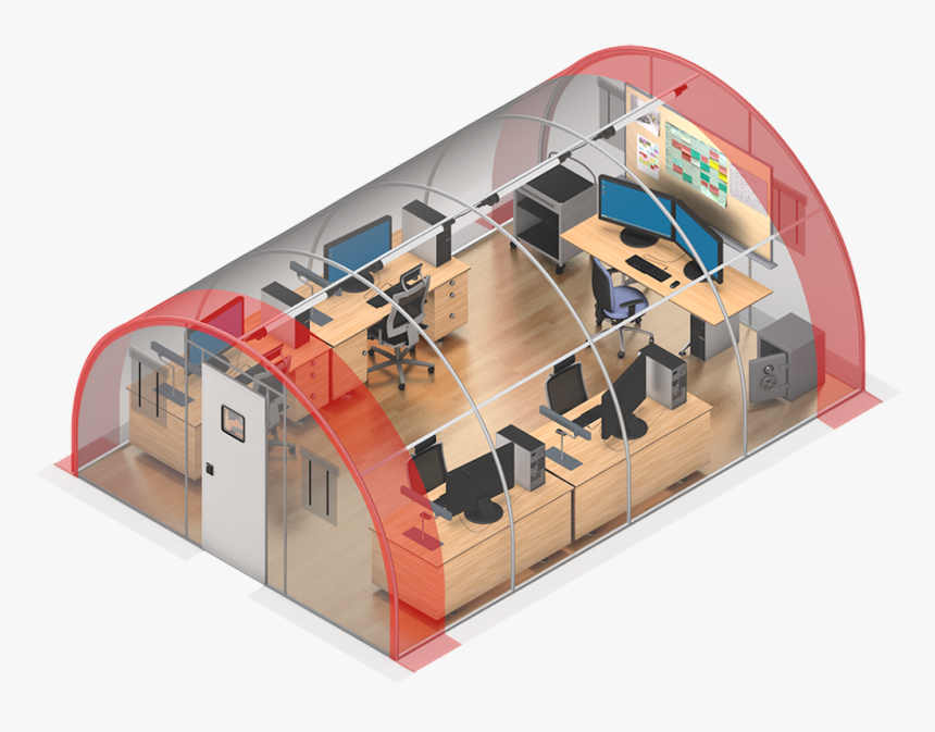Alaska Structures Xpl-series Portable & Modular Office - House, HD Png Download