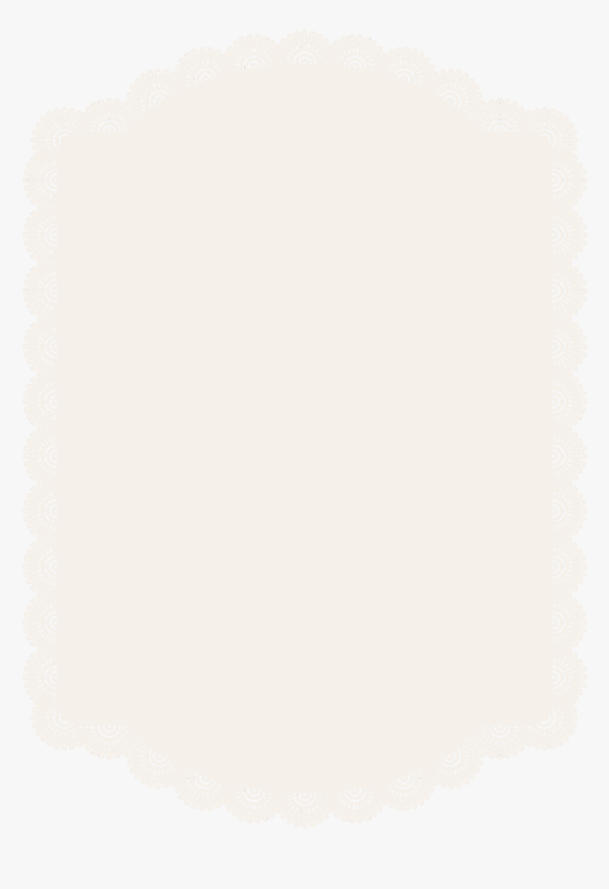 #ftestickers #background #frame #lace #ivory #vintage - Hellotana, HD Png Download
