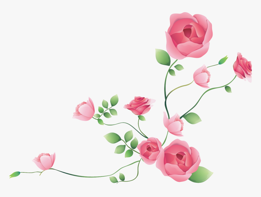 Flower Photoshop Clipart - Pink Flowers For Photoshop, HD Png Download