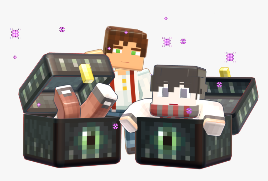 Mmd Minecraft Smooth Steve Preview Ender Chest By - Mmd Minecraft Smooth Steve, HD Png Download
