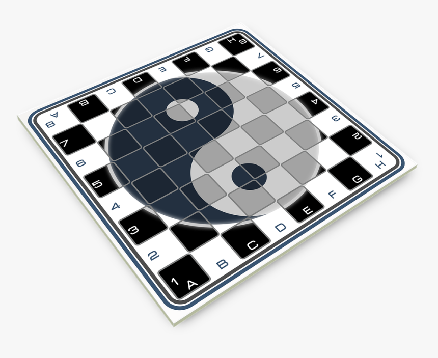 Chess, Board, Game Of Table, Logo Yin Yang - Iphone, HD Png Download