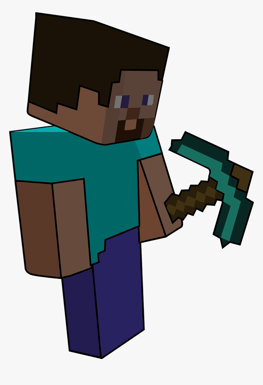 Minecraft Miner , Transparent Cartoons - Minecraft Miner Png, Png Download