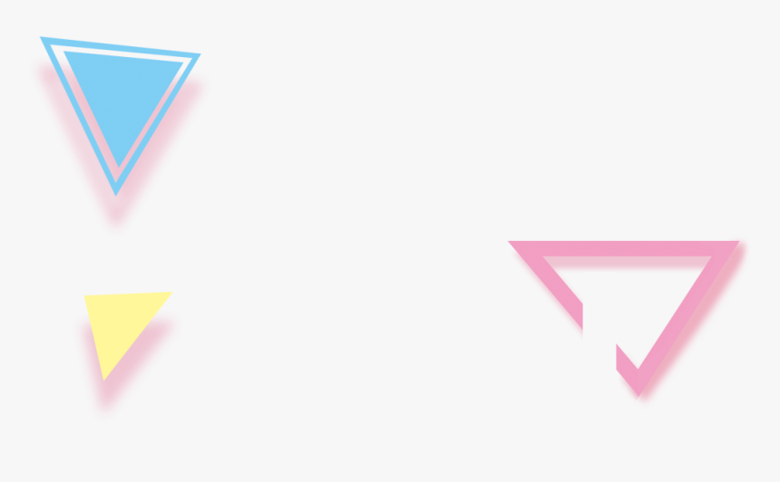#geometry #geometric #kpop #layers #abstraction #triangle - Triangle, HD Png Download