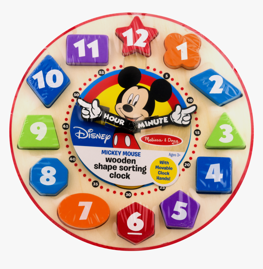 Melissa & Doug Disney Mickey Mouse Wooden Shape, HD Png Download