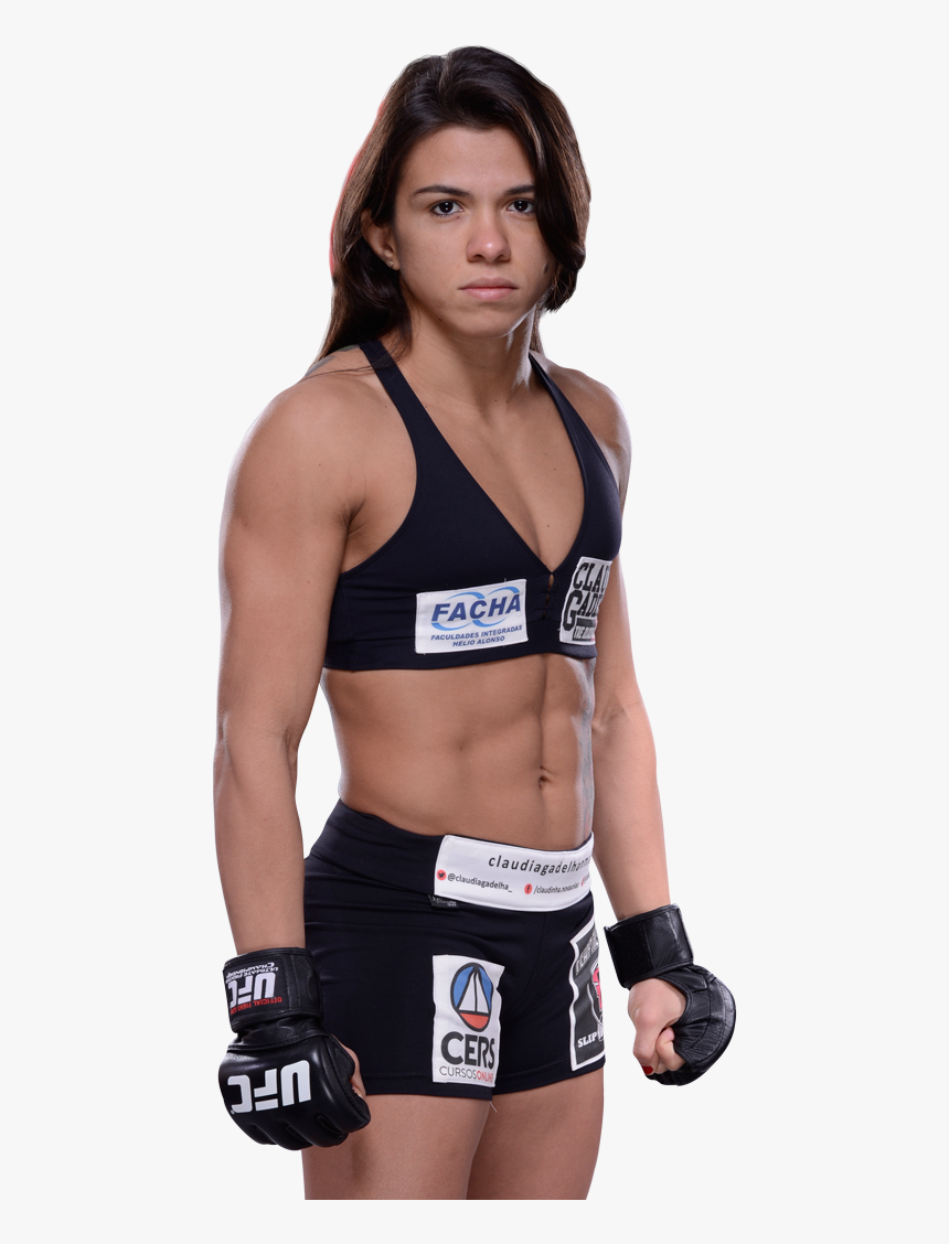 Transparent Ufc Png - Cláudia Gadelha Ufc Women, Png Download
