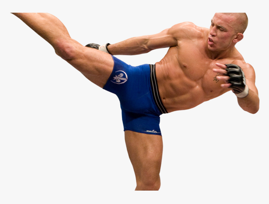Injury Update Ufc Champ - George St Pierre Full Body, HD Png Download