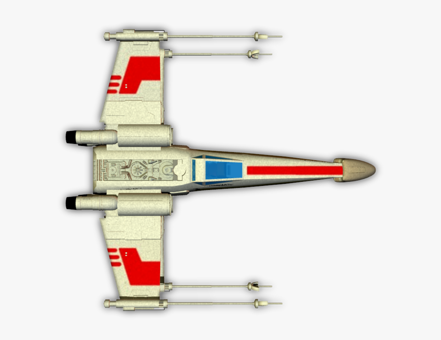 Star Wars X Wing 2d , Png Download - Star Wars X Wing 2d, Transparent Png