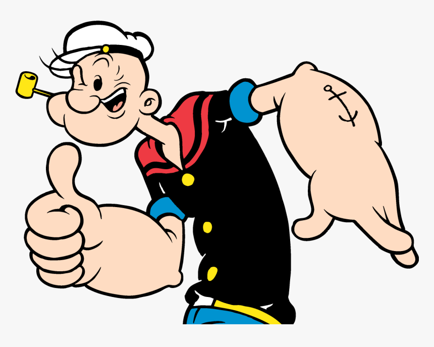 Popeye Cartoon Png Clipart , Png Download - Popeye Cartoon Png, Transparent Png