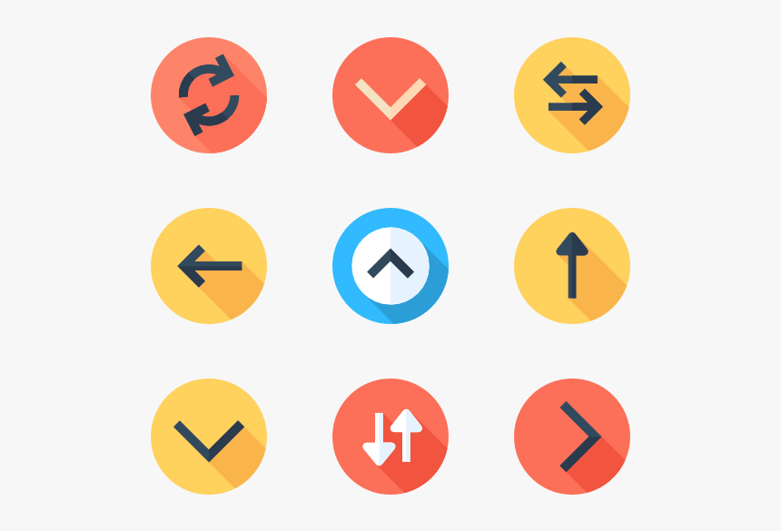 Arrows - Circle, HD Png Download