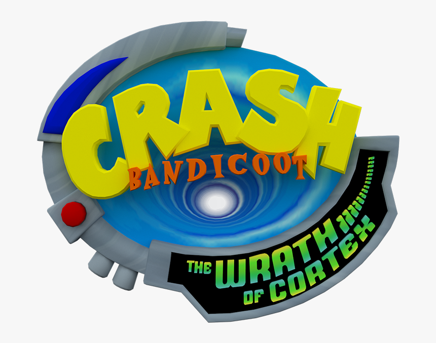 Download Zip Archive - Crash Bandicoot The Wrath Of Cortex Logo, HD Png Download