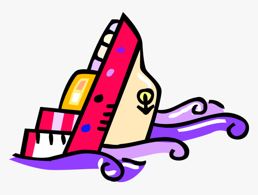 Maritime Disaster Sinking Ship - Sinking Ship Clip Art, HD Png Download