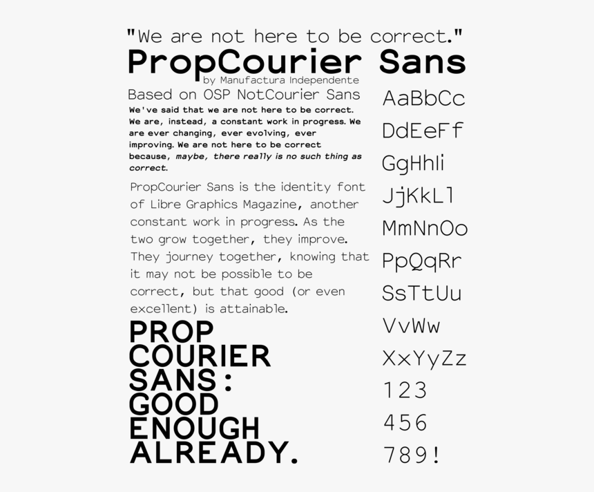 Transparent Courier Clipart - Prop Courier Sans, HD Png Download