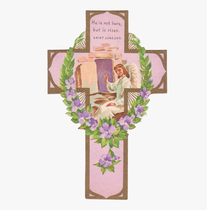 Vintage Easter Religious Crosses, HD Png Download